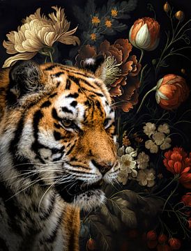 Still life tiger