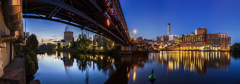 Heizkraftwerk Reuter West - Berlin Panorama von Frank Herrmann