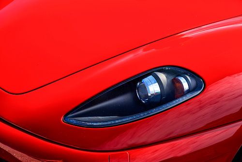 Ferrari F430 sportwagen detail