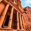 The Treasury of Petra, Jordan by Nancy Pauwels Photo