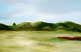 Landschaft by Roswitha Lorz