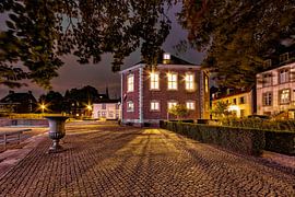 The copper mill in Vaals during the evening