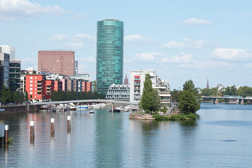 Westhafen Tower, Frankfurt am Main, by Torsten Krüger