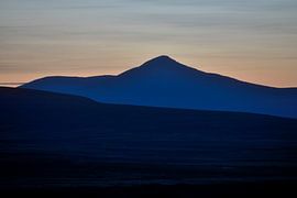 High mountain road in Sweden