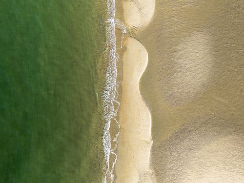 Struktur in Sand von Linda Raaphorst