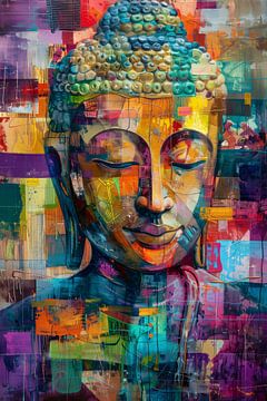 Boeddha-schilderij van ARTemberaubend