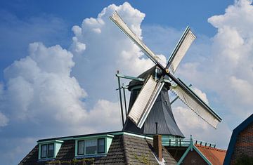 Windmühle De Gouden Engel in Koedijk bei Alkmaar von Rob Pols