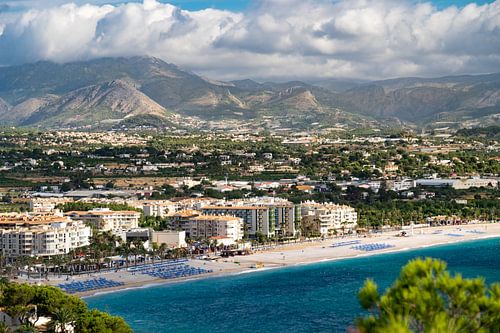 Zicht op Playa d'Albir