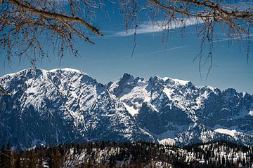Bergen in Oostenrijk van Stephan Zaun