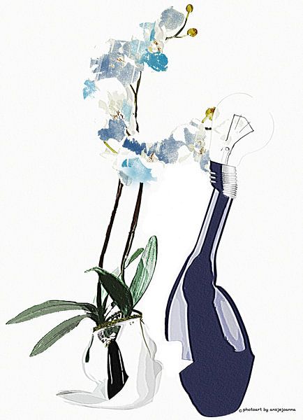 sprechende Blumen von Ansjejoanna van Iersel