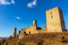Spring walk around the castle ruins Brandenburg in the beautiful by Oliver Hlavaty