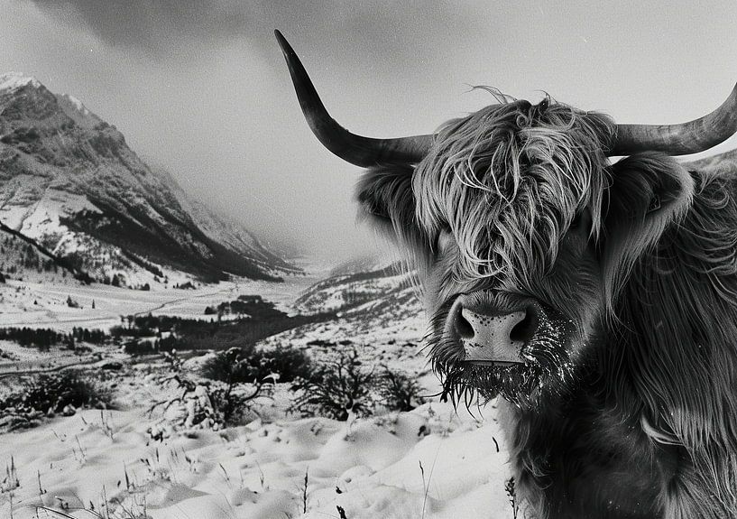 Schottischer Highlander Highland Cow Cattle von Niklas Maximilian