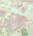 Kaart van Nijmegen van Rebel Ontwerp thumbnail