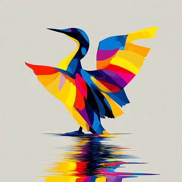 Bird's eye view through Rainbow