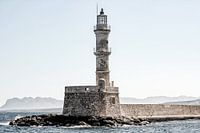 Vuurtoren in Chania, Kreta (Griekenland)