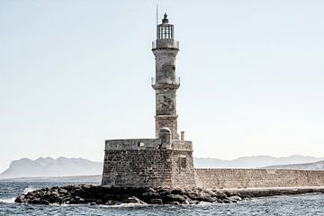 Phare de Chania, Crète (Grèce) sur Mike Maes