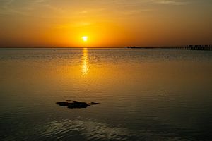 Sonnenaufgang am Roten Meer in Ägypten