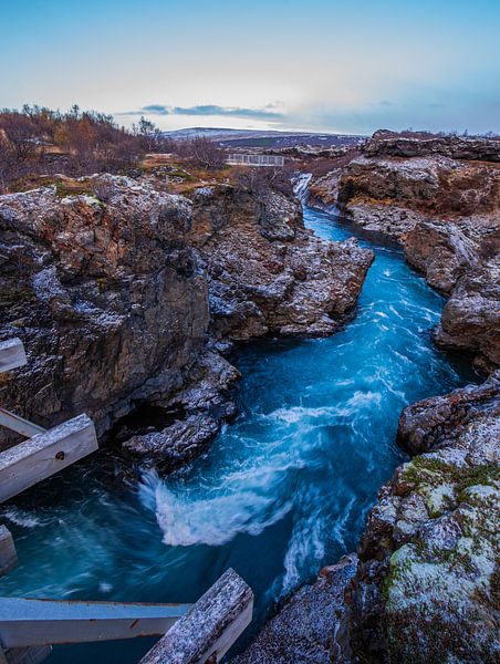 Barnafoss en Islande par peterheinspictures