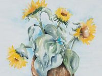 Zonnebloemen
