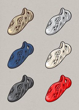 Yeezy Foam Runner Sneaker Collectie van Adam Khabibi