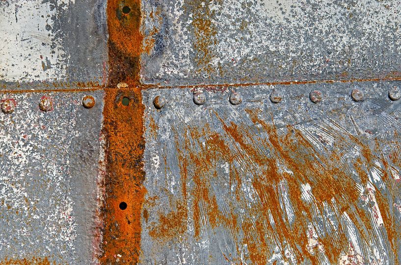 Grijs, wit en roestbruin van Frans Blok - foto's, kunst en andere wanddecoratie