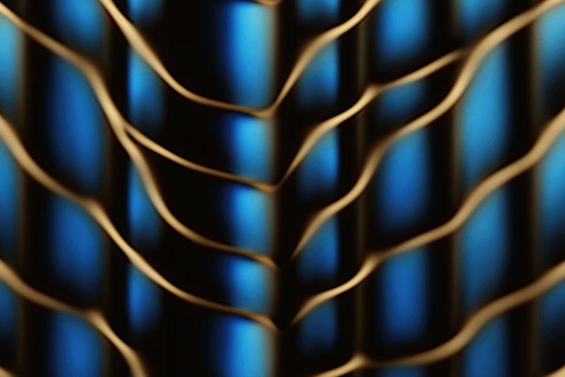 Abstract work organic 3D by Ton Kuijpers