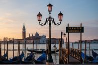 Gondolier in Venice goes to work by Mike Peek thumbnail