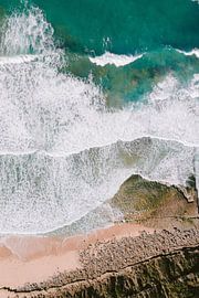 Golven van Ericeira van Raisa Zwart Reisfotografie Prints