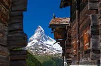 Matterhorn von Findeln von Menno Boermans Miniaturansicht