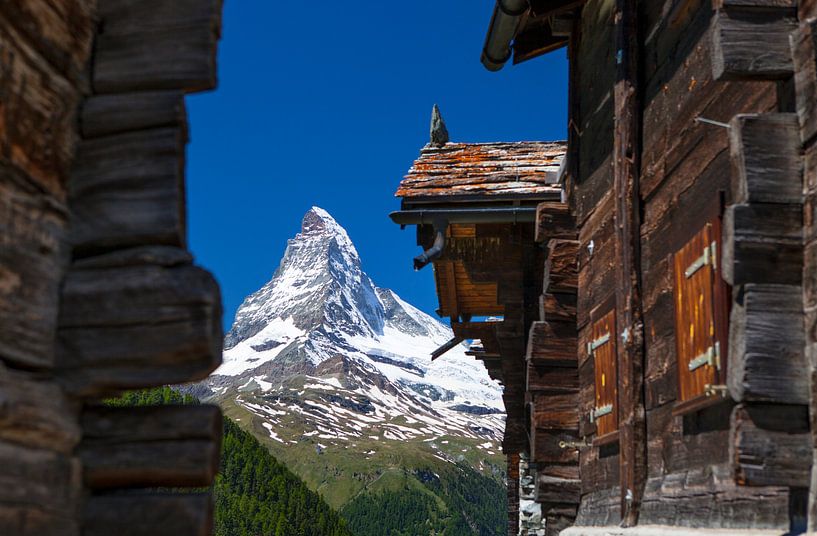 Matterhorn from Findelen by Menno Boermans