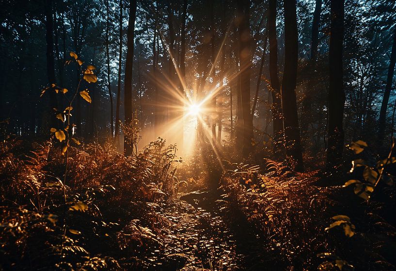 Herbstlandschaft von fernlichtsicht