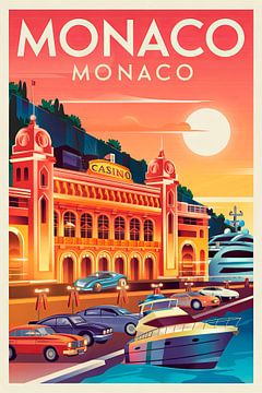 Monaco, Monaco van Poster Art Shop