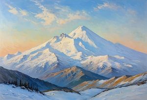 Paysage du mont Elbrouz