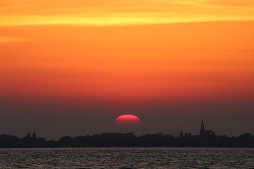 Sunset, Zonsondergang  Natuur