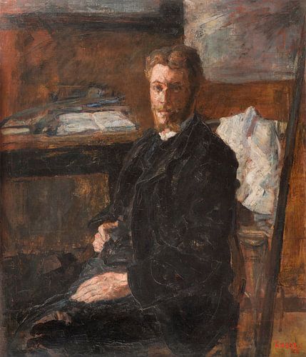Portret van Willy Finch, James Ensor