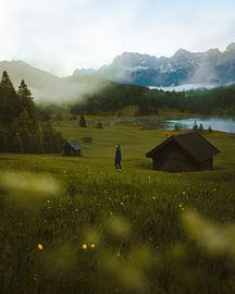 Dream Valley at Sunrise by Frederik Opdeweegh