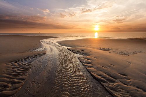 Coucher de soleil à Haamstede (1)