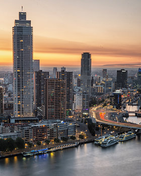 Rotterdam city center
