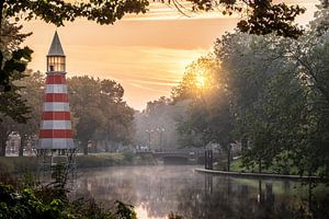 Mystisches Breda bei Sonnenaufgang