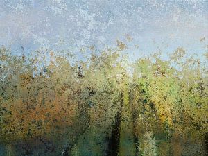 Herbst, die Zeit des Loslassens. (Abstrakte Landschaft)