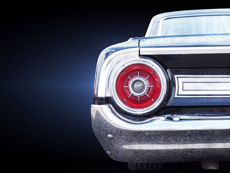 Amerikanischer Oldtimer Galaxie 1964 Heck von Beate Gube