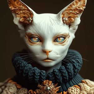 Catwoman in der Mode Mode