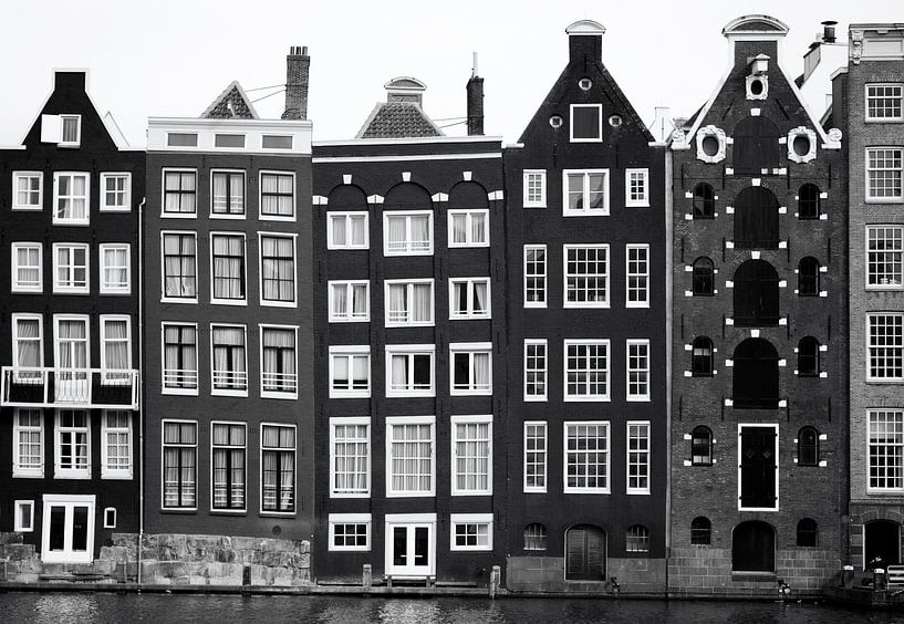 Maisons de ville Amsterdam par Rob van Esch