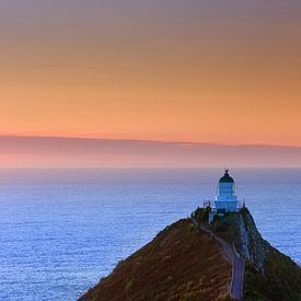 Nugget Point Lighthouse, South Island, New Zealand by Henk Meijer Photography