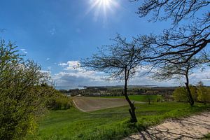 Göhren mit Blick zu den Zicker Berge