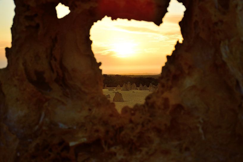 Het gat zonsondergang van Frank's Awesome Travels