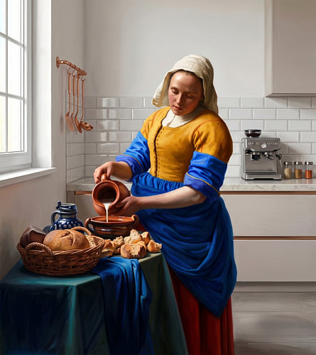 The Modern Milkmaid's Morning Routine