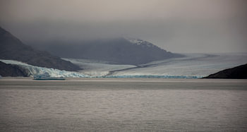 Blick auf die Upsala Gletser, El Calafate Argentinien