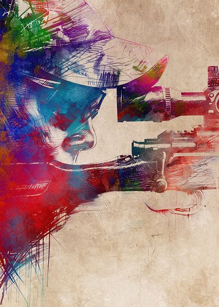 Shooting sport art by JBJart Justyna Jaszke