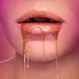 Honey lips by Stanislav Pokhodilo